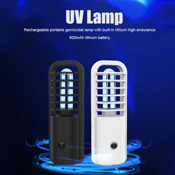 

UV Sterilizing Lamp Ultraviolet UVC Sterilizer Light USB Sterilizer Light Germicidal Disinfection Lamp Ozone Bactericidal