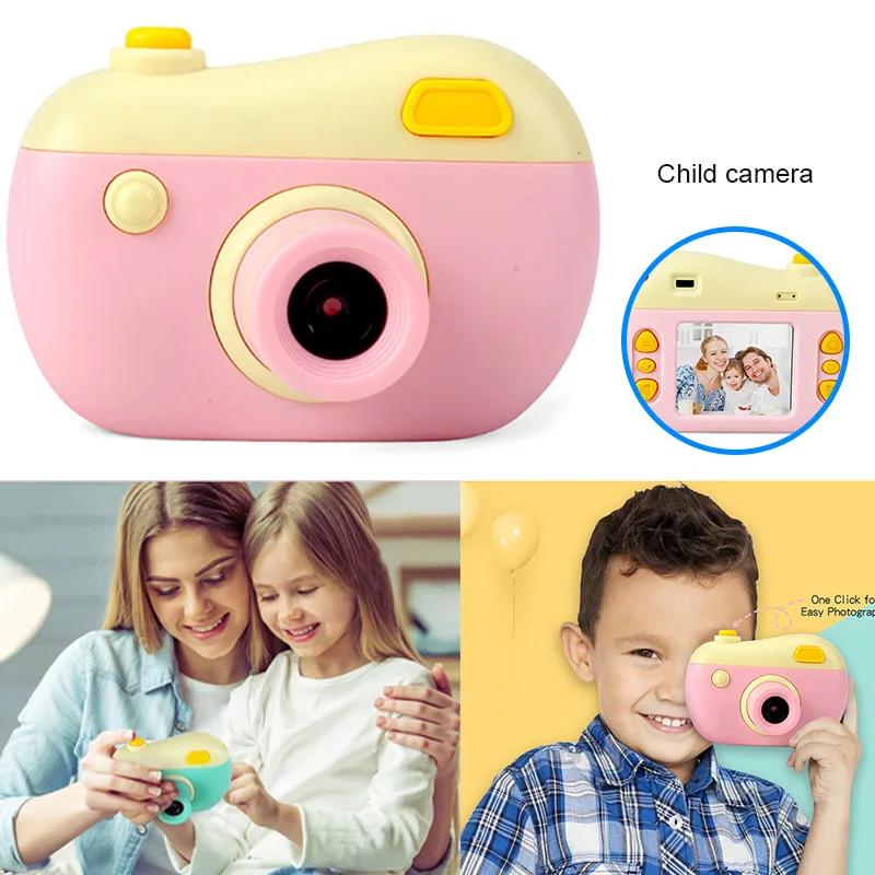 

Hot Sale Childrens Camera 800W Pixels Rechargeable Children Digital Mini Cam Cameras Birthday Party Gift