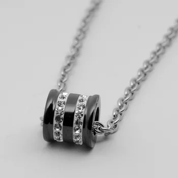 

1pcs Stainless steel couple geometric round circle necklace men women lovers love fashion personality gift necklace jewelry