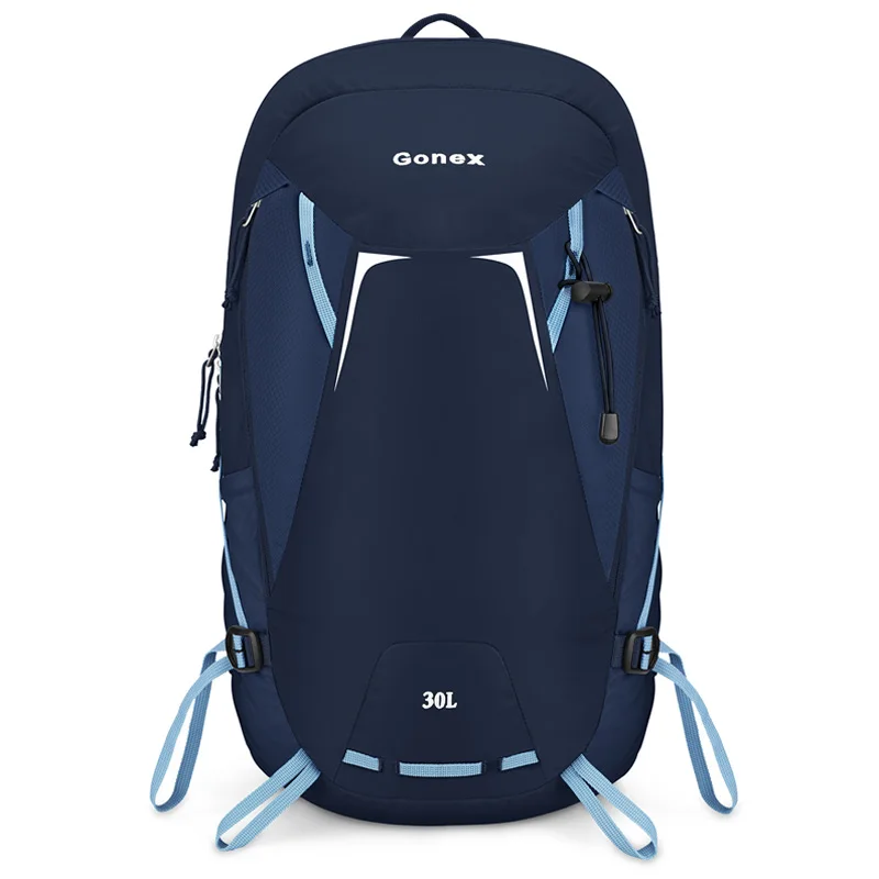 Purplish blue Gonex 30 л походный дорожный рюкзак легкий водонепроницаемый рюкзак для ежедневного использования и активного отдыха Кемпинг Альпинизм - Цвет: Purplish blue