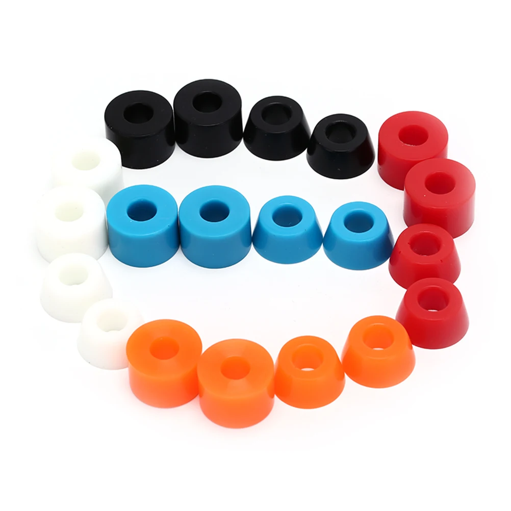 4pcs Skateboard Bushing Truck Wheels Axle Bushings Scooter PU Cushion
