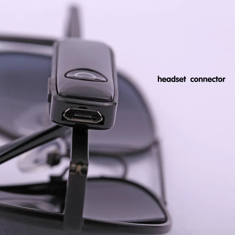 Смарт очки Bluetooth наушники одиночные в ухо Руки бесплатный звонок гарнитура УФ Защита Открытый солнцезащитные очки