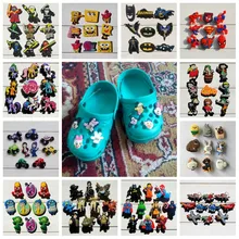 Новое поступление 10 шт Dragon Ball Avengeres супер девушки ПВХ обуви амулеты аксессуары подходят браслеты Croc JIBZ, детский подарок