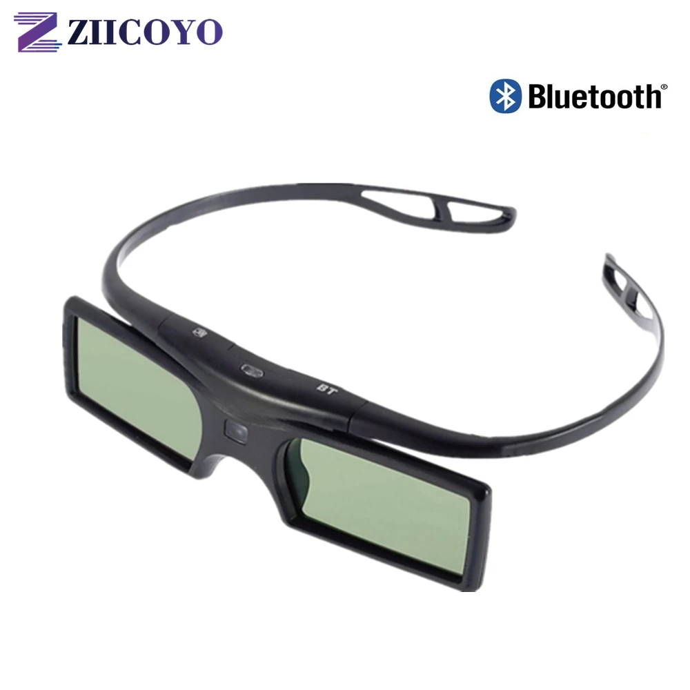 Официальный 100% Универсальный 3D Bluetooth перезаряжаемые очки с активным затвором для