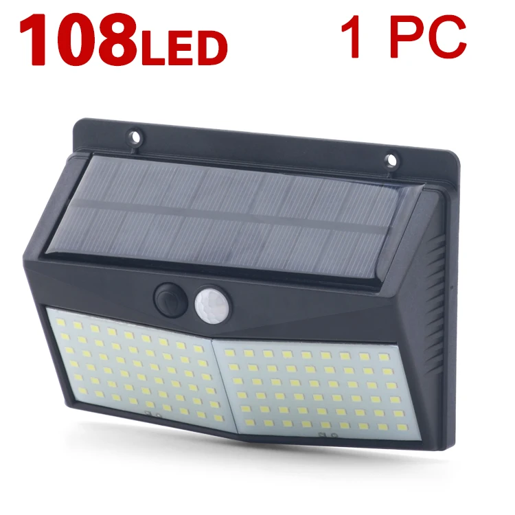 solar powered led wall light 318 LED Solar Light Outdoor Solar Lamp with Motion Sensor Solar Powered Sunlight Spotlights for Garden Decoration solar garden lights decorative Solar Lamps