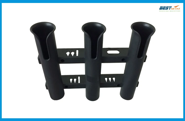 Marine Boat Yacht Kayak Fishing Vertical 3 Link Rod Holder Organiser Pole Tube Mount Bracket Socket Rack Lure Pliers Storage