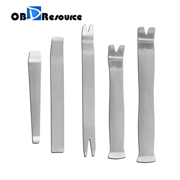 

5Pcs Metal Pry Tools Car Interior Door Stereo Dash Panel Removal Opening Tool Automobile Repair Kit For Seat Peugeot
