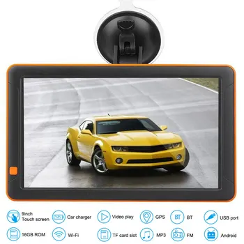 

GPS Navigator System HD GPS Navigator Universal GPS Navigation Car Turn-By-Turn Directions ABS 9 Inch Durable