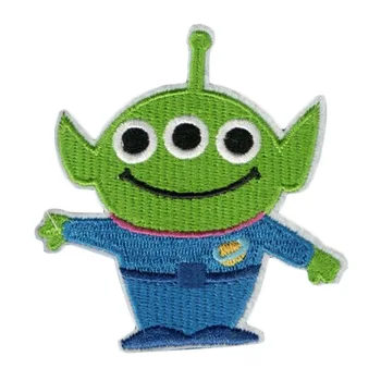 

3'' Alien Embroidered Iron on and sew on patch
