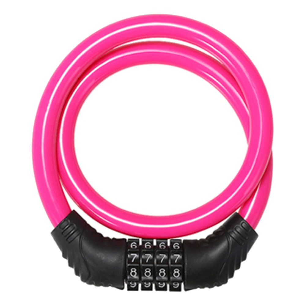 

Anti-Theft Bicycle Code Password Combination Lock Bike Cable Lock Security Tough Digital Coded Steel Wiring Bicycle Safety Lock