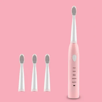 

Powerful Ultrasonic Sonic Electric Toothbrush USB Rechargeable Tooth Brush Adult Electronic Washable Whitening Teeth Brush