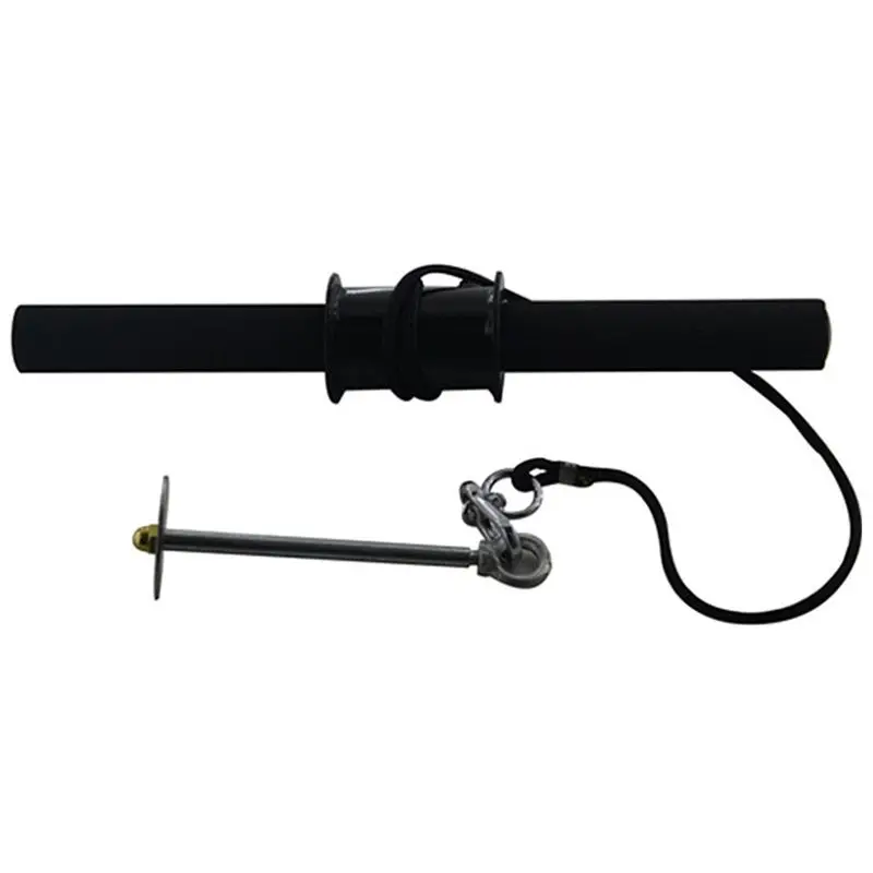 

Gym Fitness Forearm Trainer Strengthener Hand Gripper Strength Exerciser Weight Lifting Rope Waist Roller