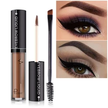 Pudaier крем для бровей 24 часа стойкий водостойкий гель для бровей помада для бровей жидкий для бровей Тату ТИНТ макияж с кистью наборы