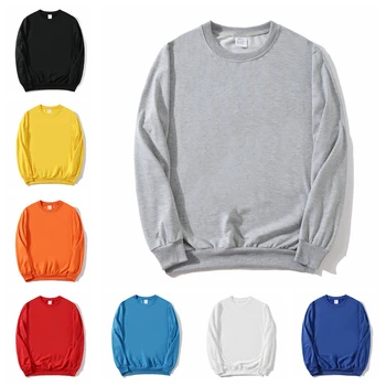 

Solid Pullover Men Autumn Fashion Long Sleeve Casual Sweatshirt Hip Hop Streetwear Plus Size Tops XXXXL Korean Hooded Sportswear