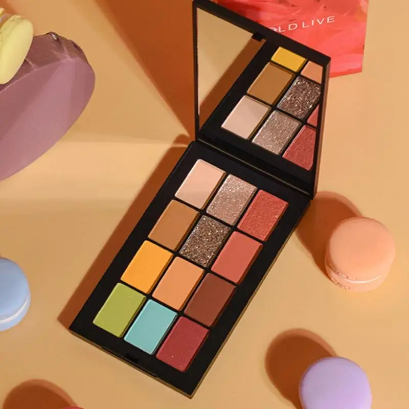 

1PCS Red Maple Velvet/ink Eye Shadow Hl191 Matte Maple Leaf Pumpkin Brick Red Dry Rose Color Hl190 Eyeshadow Palette