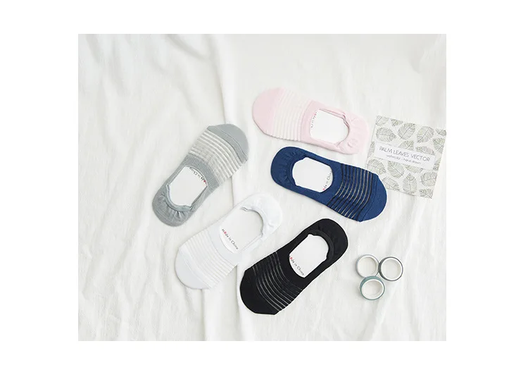 2019 новые сетчатые дышащие невидимые носки однотонные летние носки-лодочки с закрытым носком женские японские Дышащие носки DSW0706