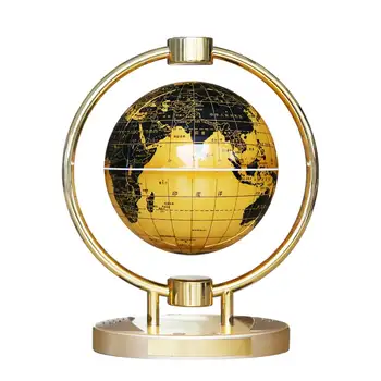 

Magnetic Levitation Floating Globe, 6" Anti-Gravity World Map Constellation Spinning Ball with Touch Control LED Light, Creative