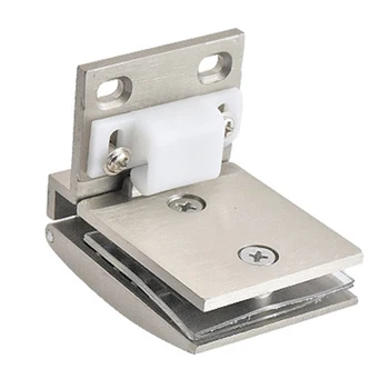 

Glass Door Hinge Frameless Furniture Hardware Cabinet Display Heavy Duty Flexible Zinc Alloy Cupboard Home Office 90 Degree
