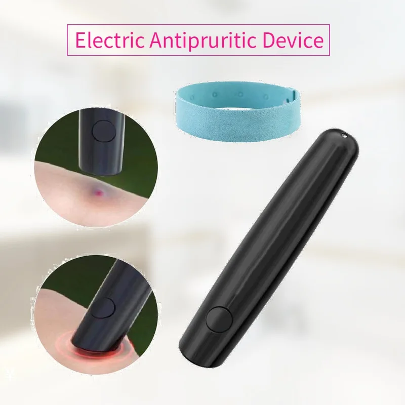 

New Mosquito Repellent Bracelet 1PC Electric Antipruritic Device Mosquito Bug Bite Itch Neutralizer Eliminate Itch