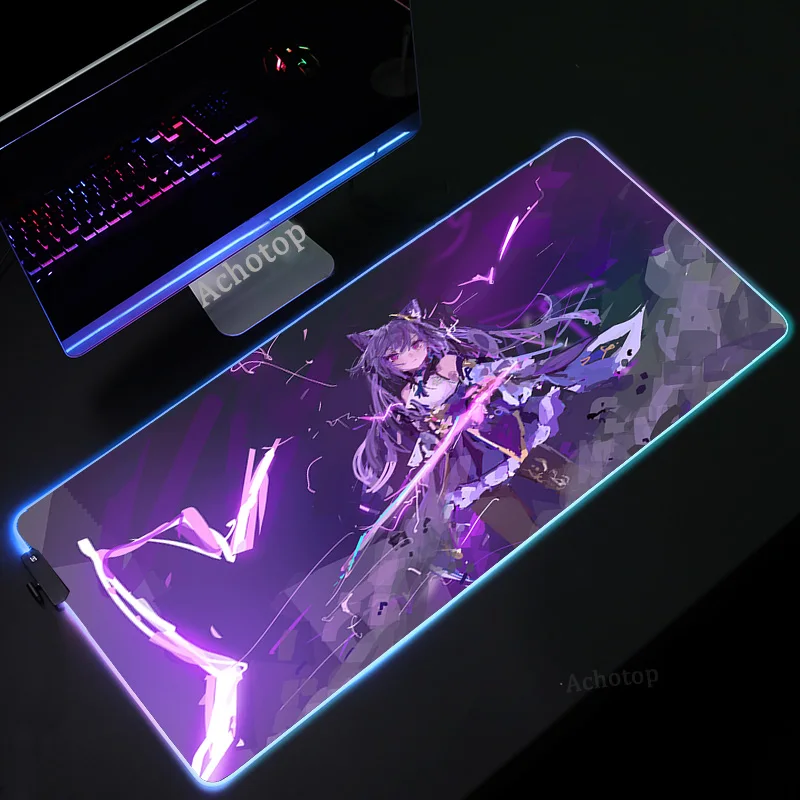 Tapis De Souris Genshin Impact – Petit Tapis De Bureau HD – Cadeau Fan – Modèle #64