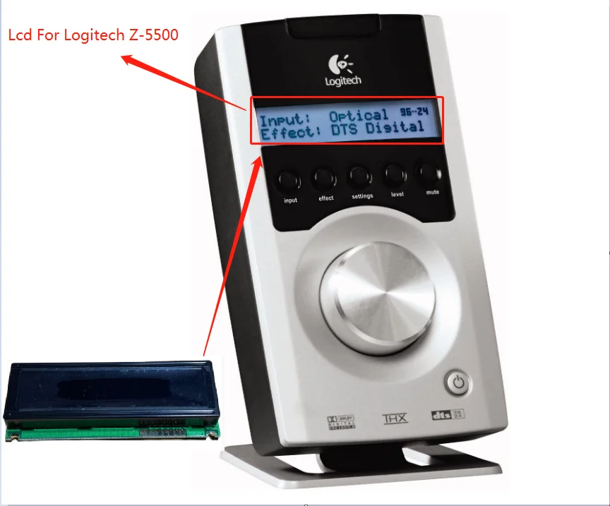 TM202QDCU6 For Logitech Z 5500 For Logitech Z680 Speaker system lcd ...
