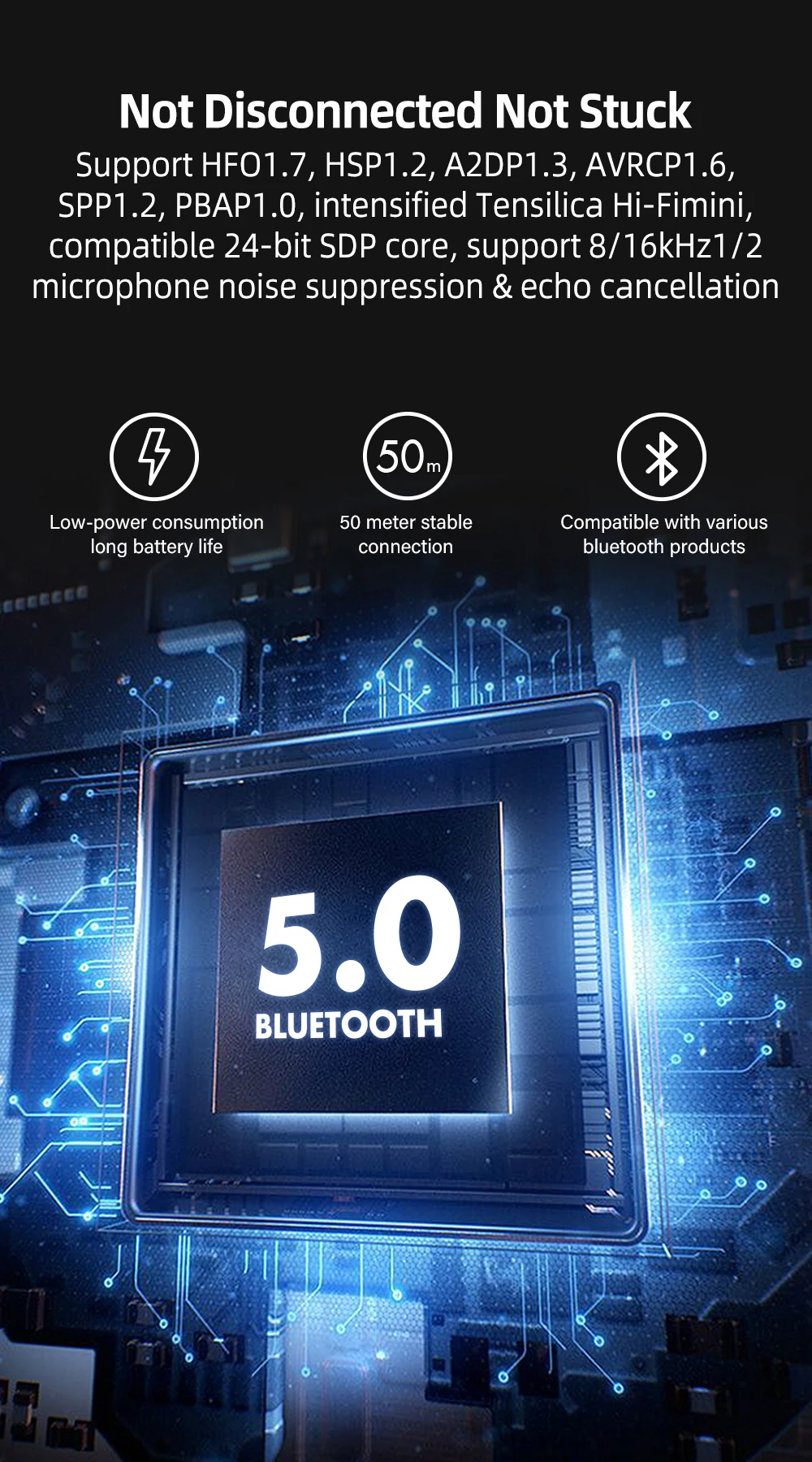 Новинка 6D стерео Bluetooth гарнитура шумоподавление Беспроводная гарнитура TWS наушники 3300 мАч светодиодный дисплей Bluetooth гарнитура