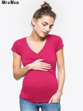 Cheap Chest cross V pregnant women's sexy short-sleeved lactation dress nursing dresses breastfeeding jacket for feeding Silk dress Cheap Chest cross V pregnant women's sexy short-sleeved lactation dress nursing dresses breastfeeding jacket for feeding Silk dress