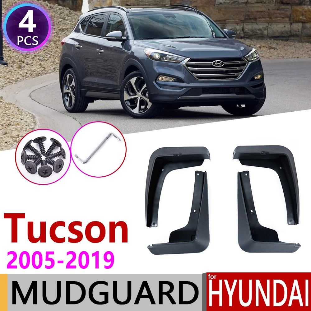 Автомобильный брызговик для hyundai Tucson JM лм TL 2005~ ix35 Fender брызговик закрылки аксессуары для брызговиков 2006 2007 2008