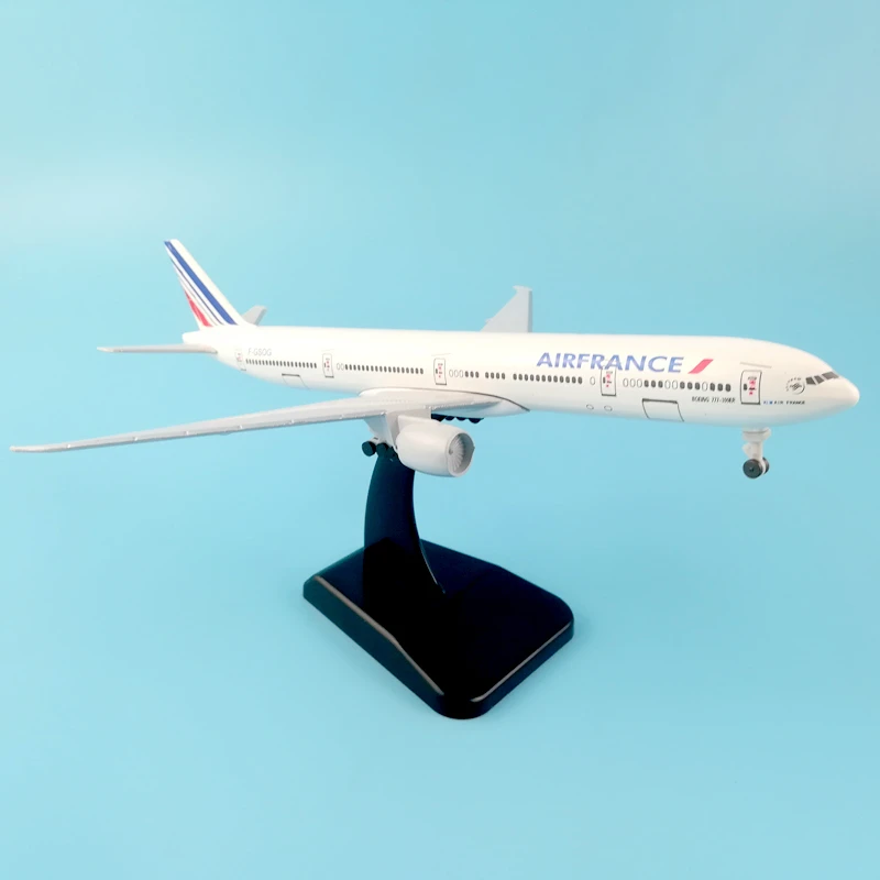 JASON TUTU 20cm Air France Plane Aircraft Model Diecast Metal Model 1:400 Airbus 380 Concord Plane Airplane Model Toy Boeing 777