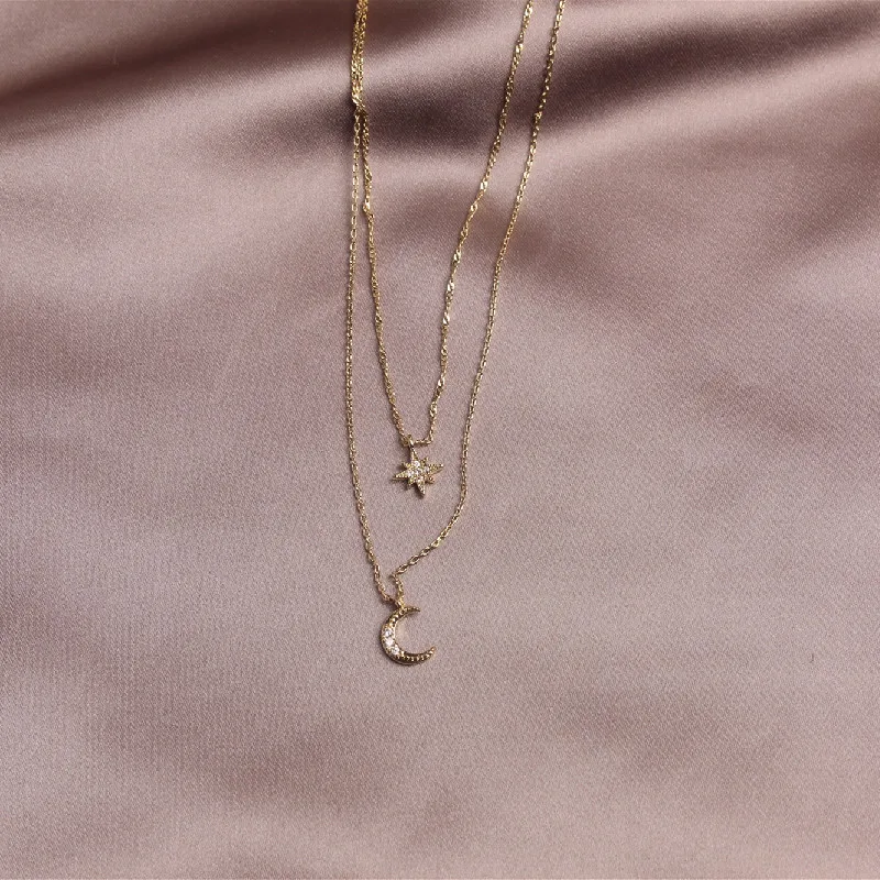 Женские многослойные ожерелья и подвески с кристаллами|Цепочки| |