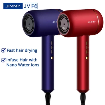 

JIMMY F6 Hair Dryer Nano Ultrasonic Technology Fast Hair Drying 220V 1800W Electric Portable Negative Ion Noise Reducing