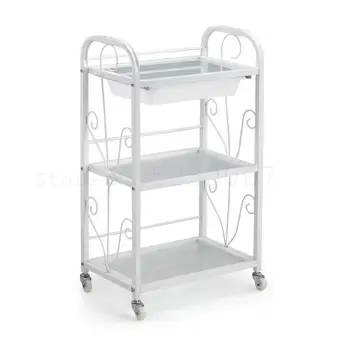 

Special Package Mail Beauty Salon Tool Car Three-storey Medical Cart Beauty Salon Trolley Nail Rack Put Beauty Basin
