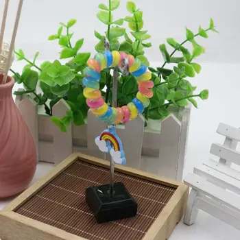 

60pcs new arrival fashion jewelry phone line power wristband silicone Unicorn energy bangle best kid's gift bracelet