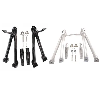 

Rear Passenger Foot Pegs Footrest Bracket Pedal for Suzuki GSXR 600 750 GSXR600 GSXR750 2006 2007 K6 K7 Motorcycle Accessories