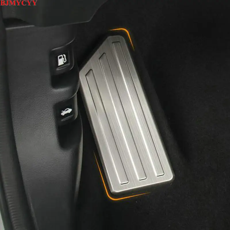 BJMYCYY Car rest pedal panel decoration patch For HONDA CRV CR-V 2017 2018 Auto accessories | Автомобили и мотоциклы