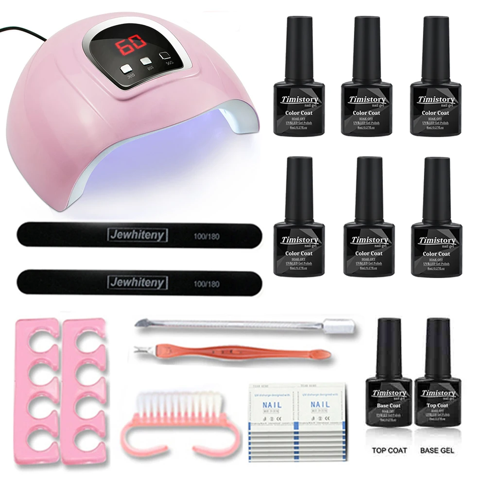 SUNX4 Set 2 Маникюрный набор для маникюра с УФ-лампы для ногтей 80/54W 20000 ОБ/мин, маникюр, машинка для маникюра, набор инструментов для маникюра пилочка для ногтей Набор для наращивания ногтей комплект педикюрный набор - Цвет: SUNX4 Set 2