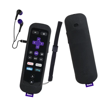 

Cover for Roku Gaming 4400R 4230 4200 4210 RC54R Enhanced Premiere Plus Remote Control Protective Case SIKAI with Hand Strap
