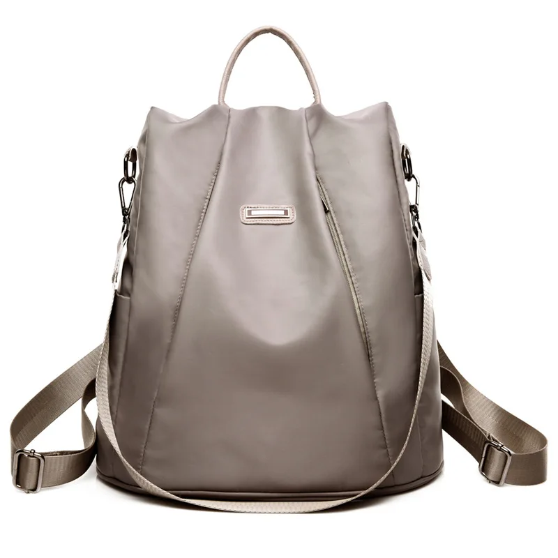 Противоугонный рюкзак женский стиль корейский стиль водонепроницаемый Оксфорд сумка для школы, колледжа Многофункциональный случайный путешествия обратно