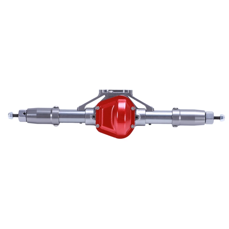 Titanium color RC ось сплава прямой мост для 1/10 RC Гусеничный автомобиль осевой SCX10 90046 90047 обновленные части Титан - Цвет: Titanium color