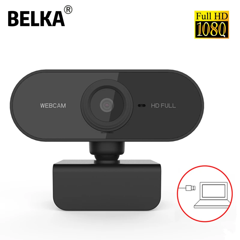 1080P Webcam 5% OFF Computer Full HD Rotatab Web With Microphone trust Camera