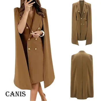 

Women Slim Casual Jacket Warm Top Outwear Ladies Winter Cardigan Long Sleeve Career Formal Long Overcoat Trench Coat Plus Size