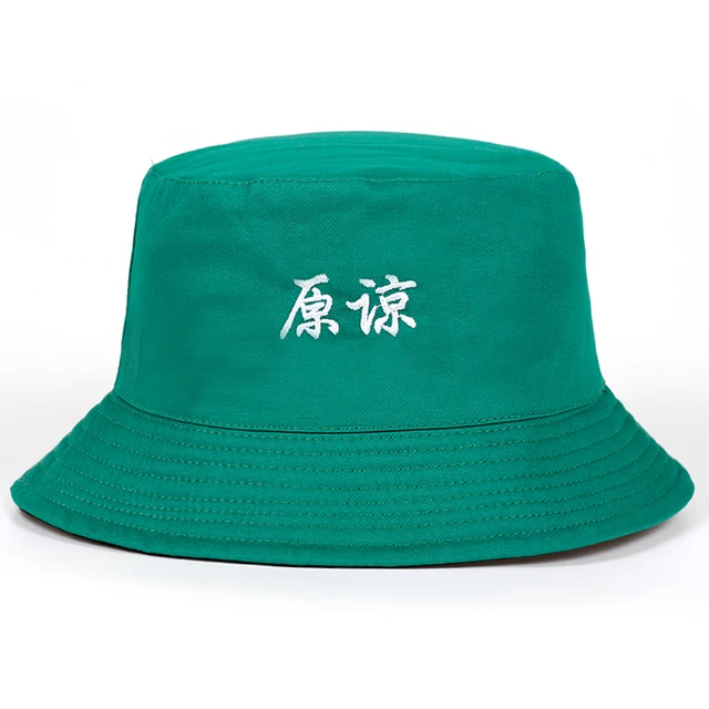 mens green bucket hat