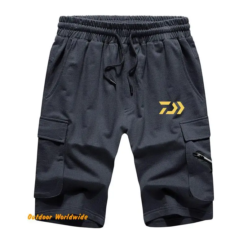 Новые летние DAIWA рыболовные шорты мужские спортивные Стиль человек на открытом