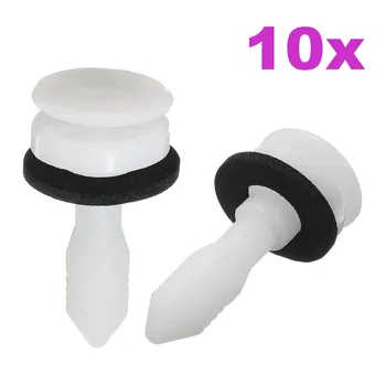 

Hot 10 Pcs/Set White Car Door Panel Trim Interior Fastener Clips For Jaguar S/X TYPE #C2S13494