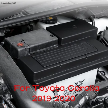 

Car Battery Negative Protection Cover Engine Battery Protective Box For Toyota Corolla 2019 2020 Car Accessories