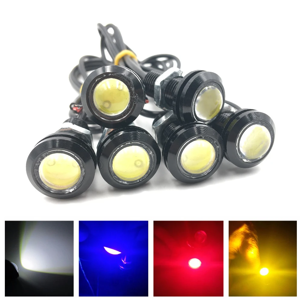 6 шт. 9 Вт 12 В 18 мм светодиодные фары Орлиный глаз|led eagle eye|fog drldrl daytime |