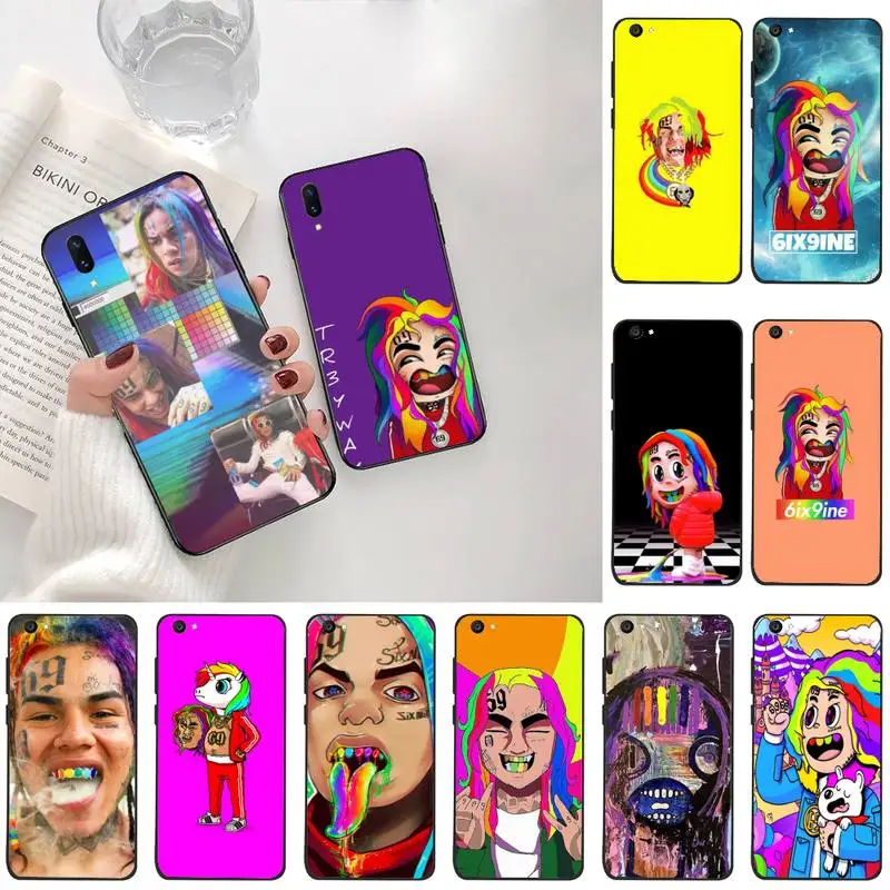 YJZFDYRM в стиле хип-хоп и рэп 69 6IX9INE мягкий чехол для мобильного телефона Vivo Y91c Y17 Y51 Y67
