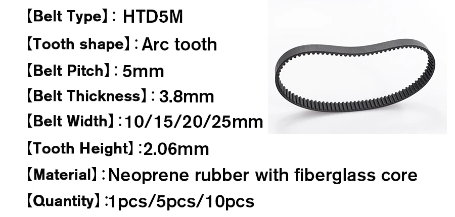 Htd 5m correia dentada c = 1500
