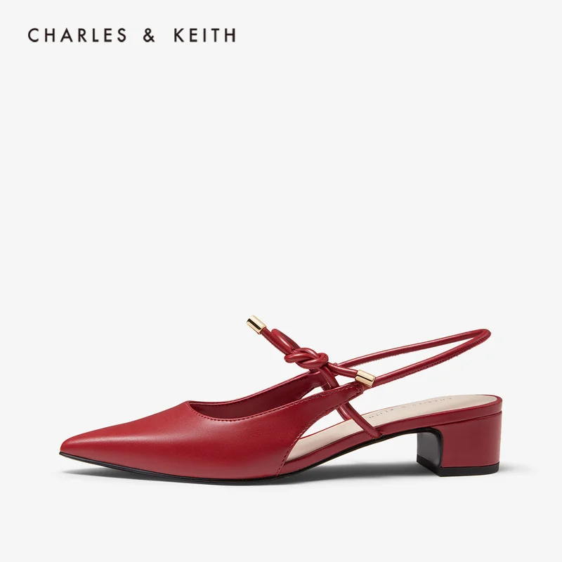 CHARLES & KEITHNew/Новое поступление Летние босоножки на среднем каблуке с острым носком
