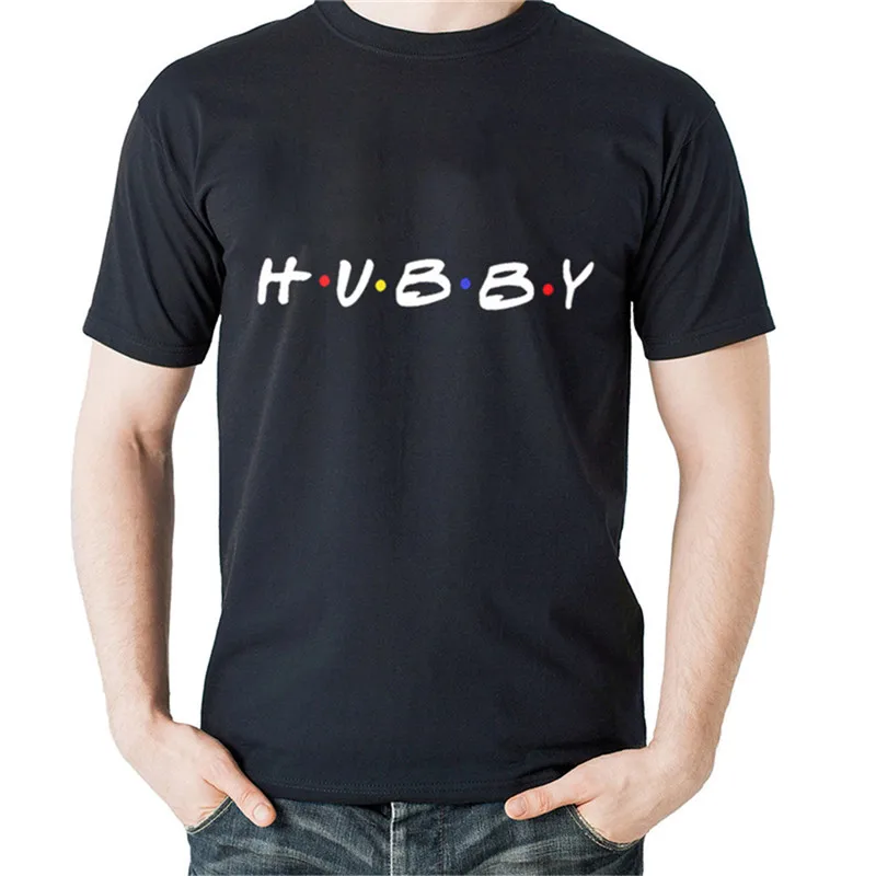 HUBBY WIFEY парные футболки для женщин мужчин влюбленных Толстовка влюбленных пары с коротким рукавом футболки